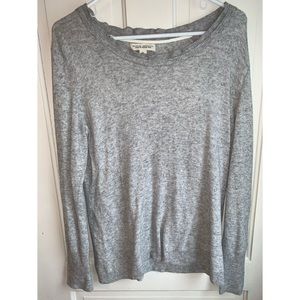 Banana Republic XK Wool / Cashmere Sweater - Soft - Excellent - Gray